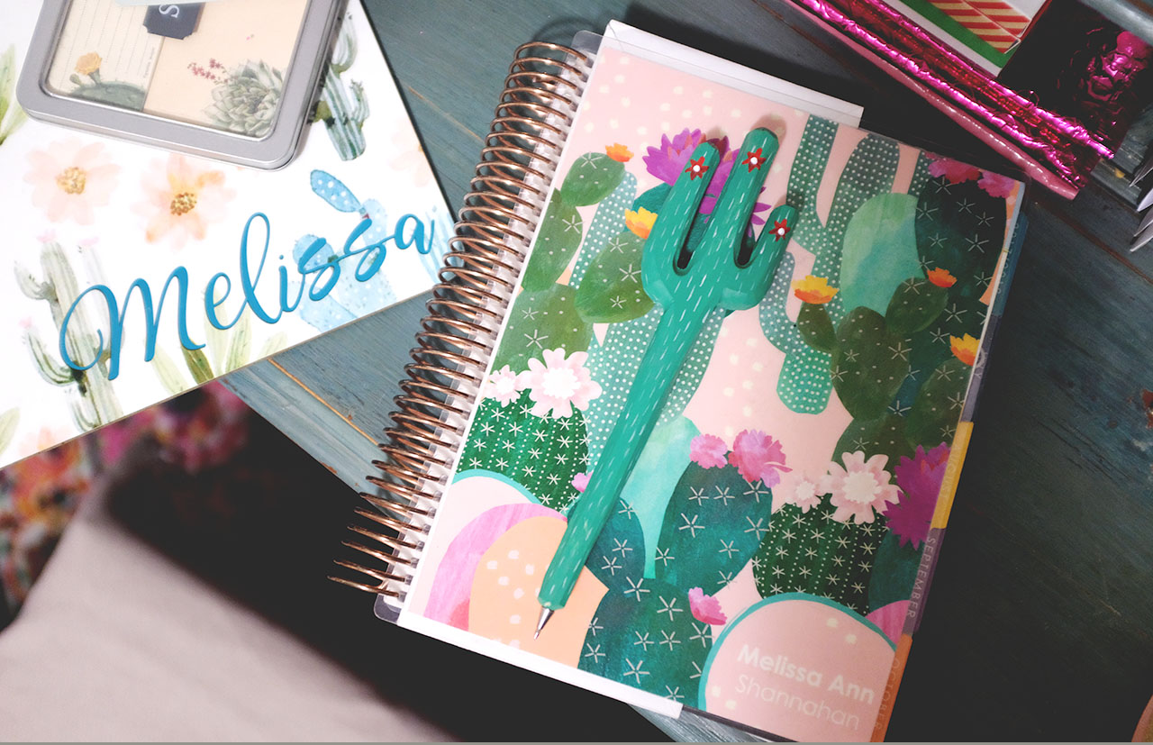 Example of an Erin Condren planner